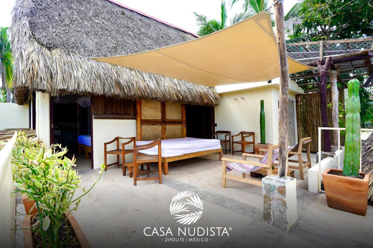 Casa Nudista - Lgbt Hotel Zipolite Exterior foto