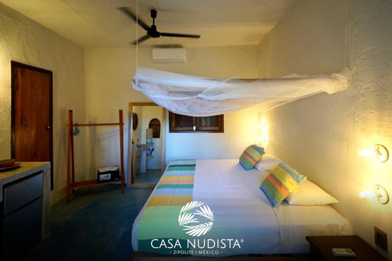 Casa Nudista - Lgbt Hotel Zipolite Exterior foto