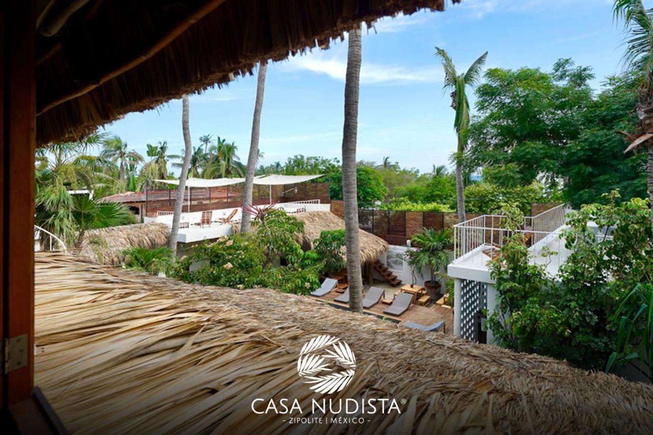 Casa Nudista - Lgbt Hotel Zipolite Exterior foto