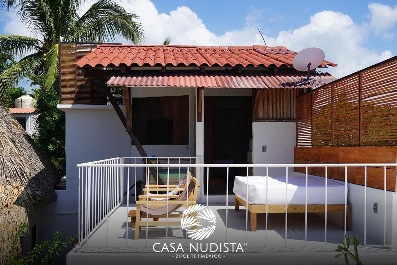 Casa Nudista - Lgbt Hotel Zipolite Exterior foto